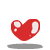 Exploding Red Heart Emoticons