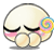 Cute Bunhead With Lollypop Emoticons