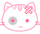 Cute Cat After A Fight Emoticons