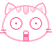 Cute Cat Shocked Emoticon Emoticons