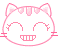 Cute Cat Giggling Emoticon Emoticons