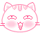 Cute Cat Blushing Emoticon Emoticons
