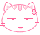 Cute Cat Sweating Emoticon Emoticons