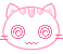 Dizzy Cute Cat Smiley Face Emoticons