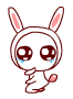 Teary Eyed Cute Rabbit  Emoticons