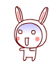 Cold Cute Rabbit Bouncing Emoticons