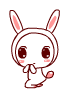 Cute Rabbit Pleading Big Eyes Emoticons