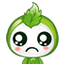 Leaf Head Crying Emoticon Emoticons