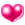 Small Shiny Pink Heart Emoticon Emoticons