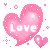 Large And Small Heart Love  Emoticons