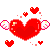 Red Heart Flying Emoticon Emoticons