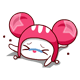 Mouse Girl Having A Tantrum Emoticons