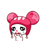 Mouse Girl Sad And Crying Emoticons