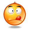 Orange Smiley Face Tongue Emoticon Emoticons