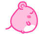 Pink Mouse Farting Emoticon Emoticons