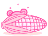 Pink Mouse Nibbling On Corn Emoticons