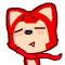 Red Fox Hula Dance Emoticons