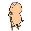 Small Pig Walking On Stilts Emoticons