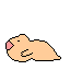 Small Pig Doing Sit Ups Emoticons