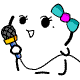 Textmoji Singing Into Microphone Emoticons