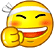 Yellow Smiley Face Shaking Fist Emoticons