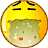 Yellow Smiley Face Vomiting Emoticons