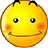 Yellow Smiley Face Blushing Smile Emoticons