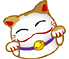 Maneki Neko Cat Emoticon Emoticons