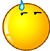Yellow Smiley Face Simple Sweaty Emoticons