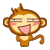 Yoyo Monkey Happy Dance Emoticons