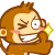 Yoyo Monkey Winking Thumbs Up Emoticons