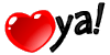 Love Ya! Heart Emoticons