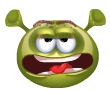 Shrek Ogre Smiley Emoticons