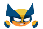 Wolverine Smiley Emoticons