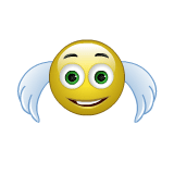 Winged Smiley Emoticons