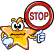 Star Stop Sign Emoticons