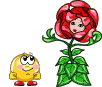 Smiley Meeting Rose Emoticons