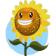 Sunflower Dancing Emoticons