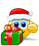 Christmas Smiley Gift Emoticons