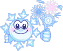 Snowflake With Bouquet Emoticons