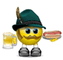 Dutch Smiley Eating And Drinking Emoticons